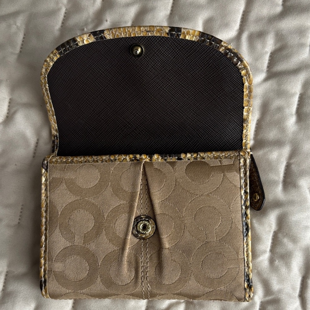 Coach Madison Python Wallet - Picture 7 of 16